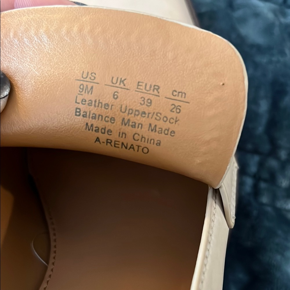 Cream Loafers - Picture 4 of 5
